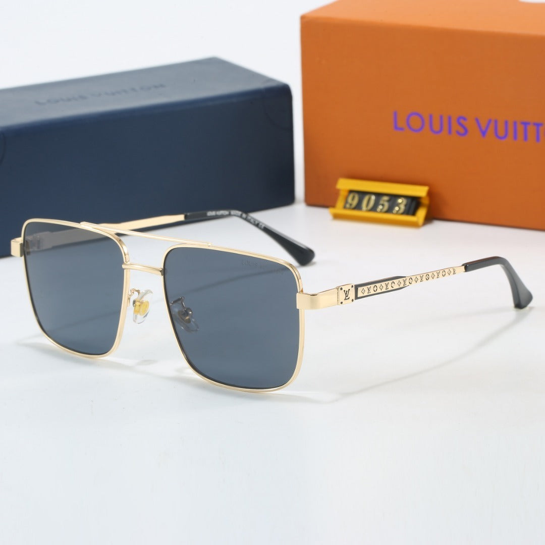 Louis vuitton Urban Chic Metal Double Bridge Sunglasses (Model 9053) Mixed