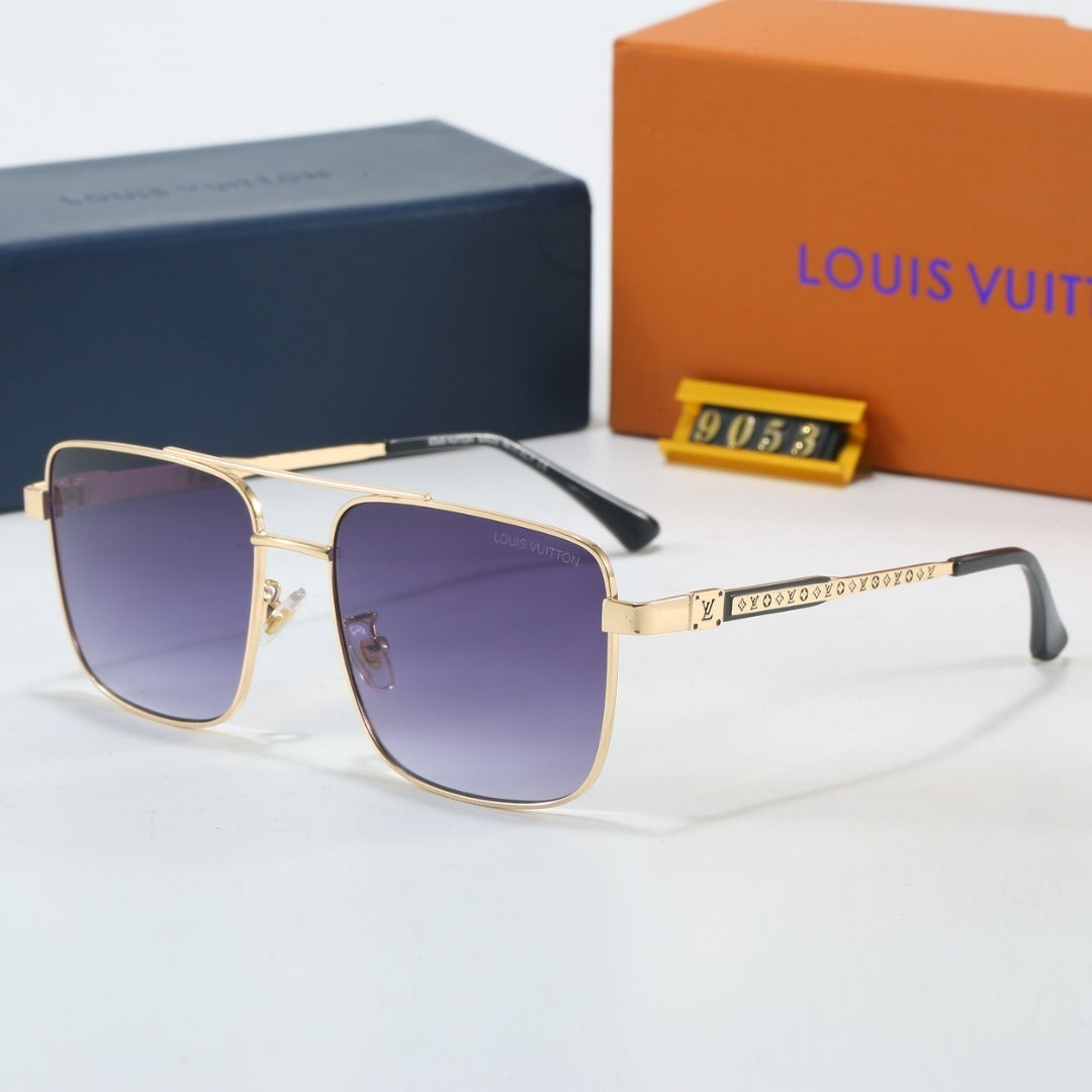 Louis vuitton Urban Chic Metal Double Bridge Sunglasses (Model 9053) Mixed